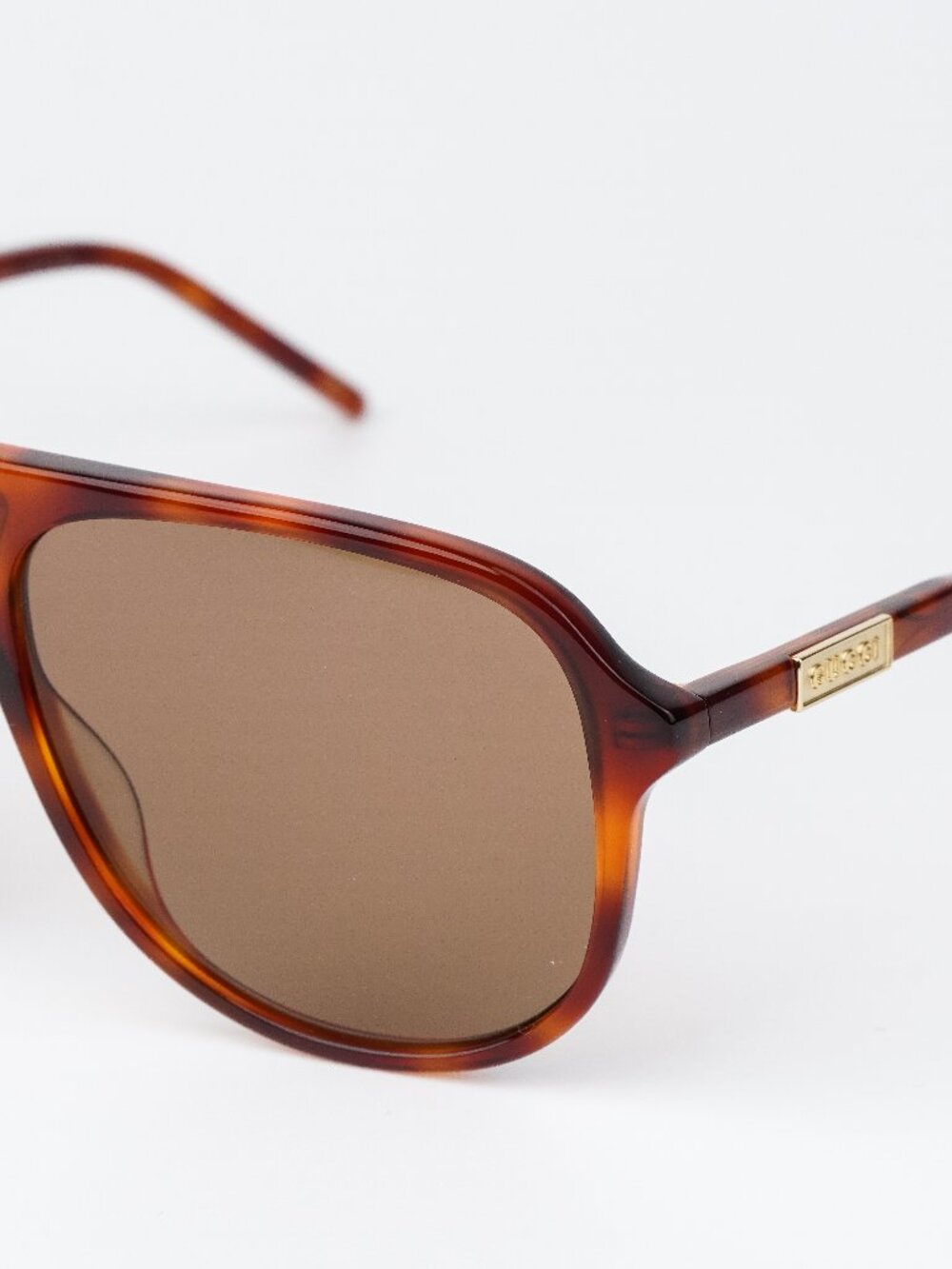 Gucci Women Sunglasses Havana Brown Pilot GG1156S 003 NEW AUTHENTIC - Picture 6 of 10